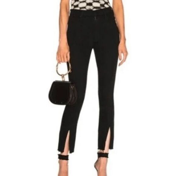 Mother Not Guilty The Insider Slit Ankle Frayed Hem Stretch Denim Jeans Size 27